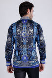 Lively Fancy Rhinestone Long Sleeve Shirt