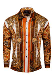Flamboyant Trend Rhinestone Long Sleeve Shirt