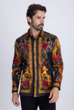 Radiant Sculpt Rhinestone Long Sleeve Shirt