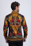 Radiant Sculpt Rhinestone Long Sleeve Shirt
