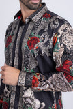 Radiant Sculpt Rhinestone Long Sleeve Shirt