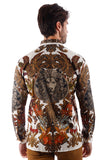 Snazzy Genre Rhinestone Long Sleeve Shirt