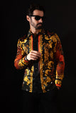 Cogent Approach Rhinestone Long Sleeve Shirt