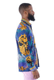 The Rage Look Rhinestone Long Sleeve Shirt