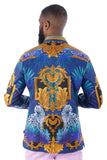 The Rage Look Rhinestone Long Sleeve Shirt