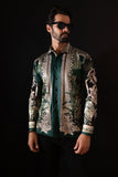 The Rage Look Rhinestone Long Sleeve Shirt