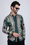 The Rage Look Rhinestone Long Sleeve Shirt