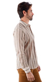 Dernier Thing Knitted Striped Long Sleeve Shirt