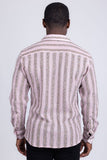 Dernier Thing Knitted Striped Long Sleeve Shirt