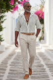 Dernier Thing Knitted Striped Long Sleeve Shirt