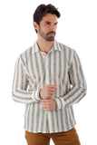 Dernier Thing Knitted Striped Long Sleeve Shirt