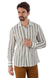 Dernier Thing Knitted Striped Long Sleeve Shirt
