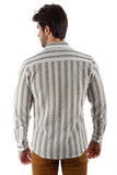 Dernier Thing Knitted Striped Long Sleeve Shirt