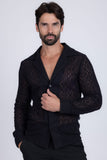 Janeiro Embroidered Long Sleeve Shirt