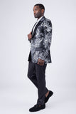 Nolara Sequin Floral Blazer