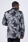 Nolara Sequin Floral Blazer