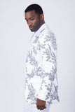 Nolara Sequin Floral Blazer