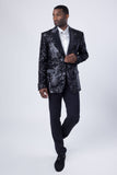 Nolara Sequin Floral Blazer