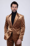 Fluffad Velvet Blazer