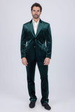 Fluffad Velvet Blazer