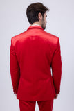 Fluffad Velvet Blazer