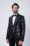 Dressy Fad Sequin Blazer