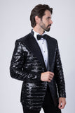 Dressy Fad Sequin Blazer