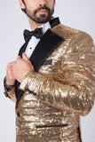 Dressy Fad Sequin Blazer