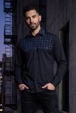 Velcia Rhinestone Long Sleeve Shirt