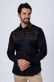 Velcia Rhinestone Long Sleeve Shirt