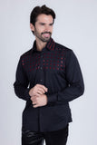 Velcia Rhinestone Long Sleeve Shirt