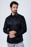 Velcia Rhinestone Long Sleeve Shirt