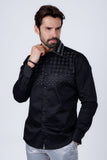 Velcia Rhinestone Long Sleeve Shirt