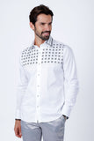 Velcia Rhinestone Long Sleeve Shirt
