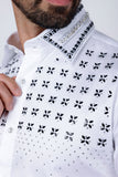 Velcia Rhinestone Long Sleeve Shirt