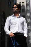 Velcia Rhinestone Long Sleeve Shirt