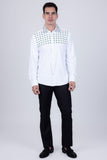Velcia Rhinestone Long Sleeve Shirt