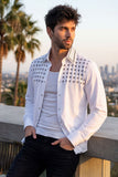 Velcia Rhinestone Long Sleeve Shirt