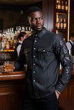 Riyadh Studded Long Sleeve Shirt