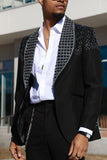 Trelix Rhinestone Blazer