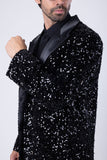 Tovira Sequin Long Coat
