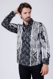 Blushwrap Rhinestone Long Sleeve Shirt