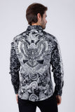 Blushwrap Rhinestone Long Sleeve Shirt