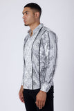 Blushwrap Rhinestone Long Sleeve Shirt