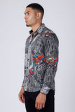Breechquilt Rhinestone Long Sleeve Shirt