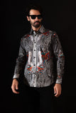 Breechquilt Rhinestone Long Sleeve Shirt