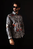 Breechquilt Rhinestone Long Sleeve Shirt
