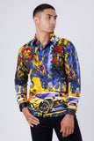 Breezery Rhinestone Long Sleeve Shirt