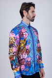 Glowgaiter Rhinestone Long Sleeve Shirt