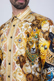 Glowgaiter Rhinestone Long Sleeve Shirt